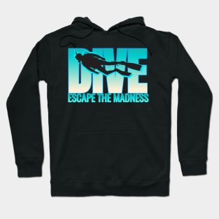 Scuba diving t-shirt design Hoodie